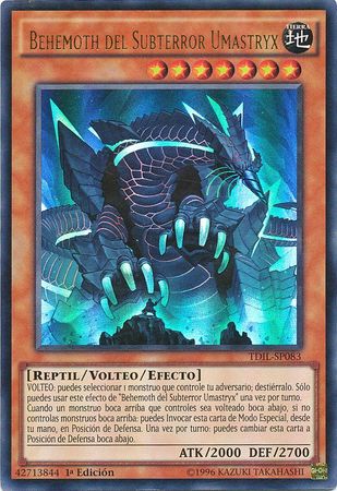 Subterror Behemoth Umastryx - (Spanish)
